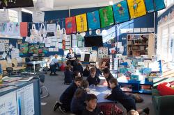 Thumbnail Image of A new entrants class, South New Brighton School
