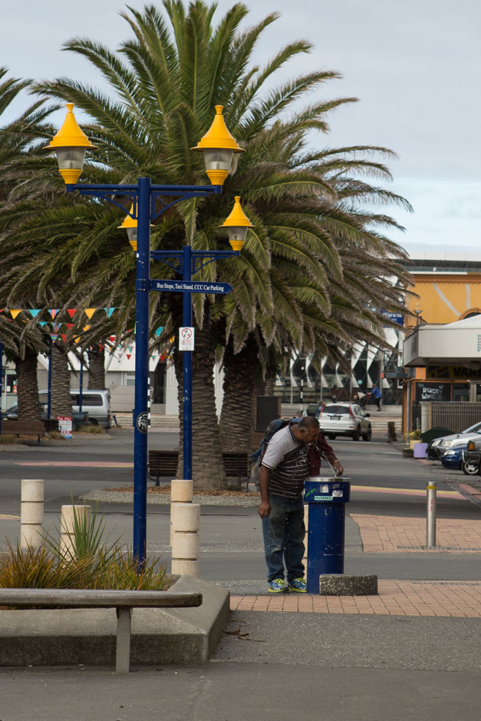 Image of New Brighton Mall looking east, New Brighton. Thursday, 17 March 2016