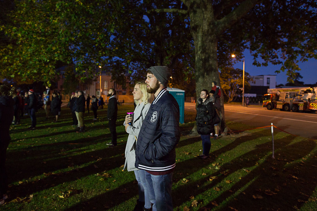 Image of Dawn service in Cranmer Square. Wednesday, 25 April 2018