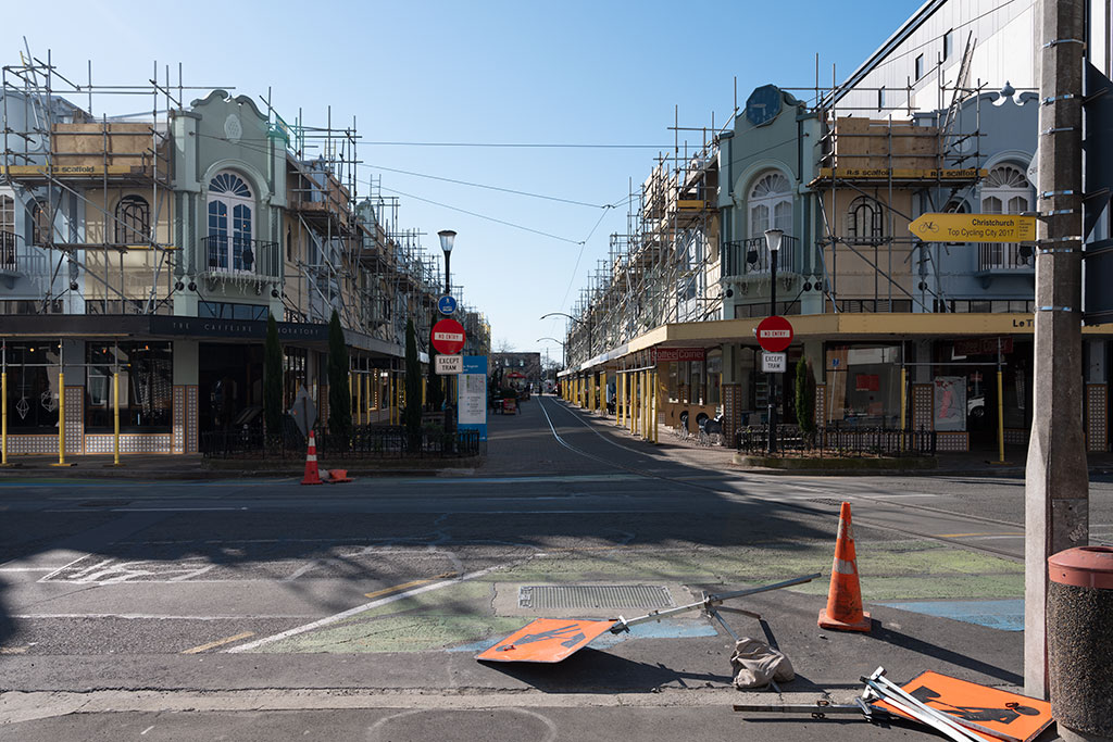 Image of New Regent Street, view from Gloucester Street. Sunday, 26 August 2018