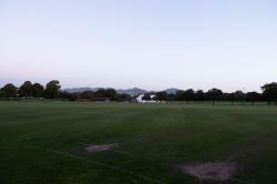 Thumbnail Image of Sunset over Hagley Park Oval with the Port Hills