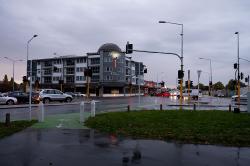 Thumbnail Image of Cars line up at the lights during rush hour, Deans Avenue