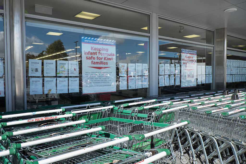 Image of Poster on the inside of the window at Halswell New World supermarket, 346 Halswell Road. 30-03-15 12.14 p.m.