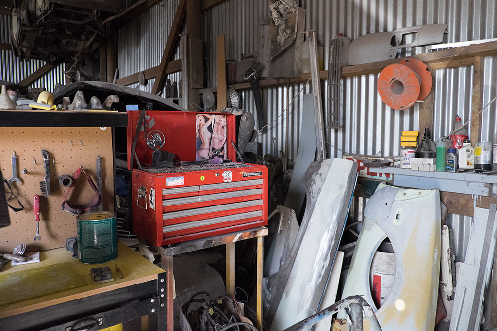 Image of Rust Repairs work shop, 373 Wigram Road. 15-04-15 12.27 p.m.