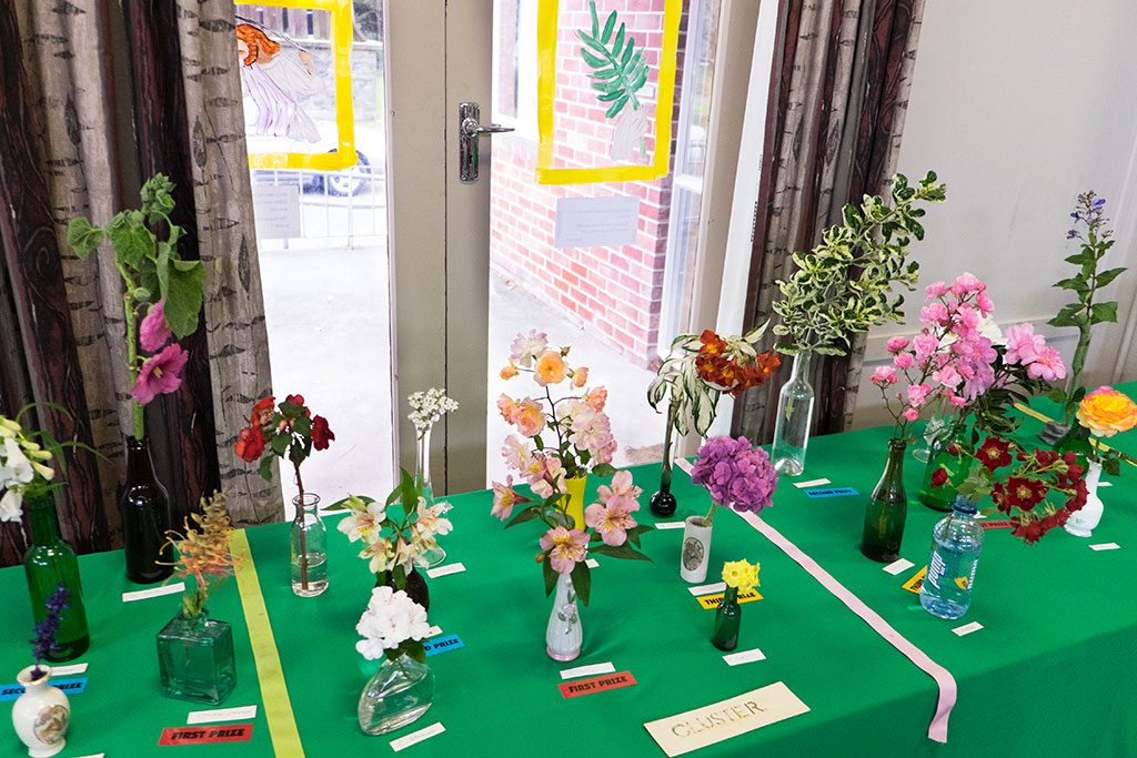 Image of Contestants for the cluster awards, Halswell Garden Club awards day. St Mary's Anglican Church. 12-05-2015 1.12 p.m.