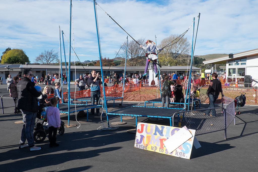 Image of Activities at the Halswell Primary School Winter Carnival and opening day. 1-06-15 1.28 p.m.