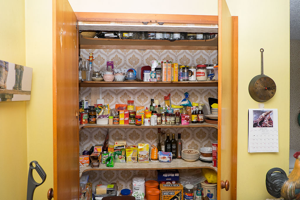 Image of Patricia's pantry. 02-06-15 3.27 p.m.