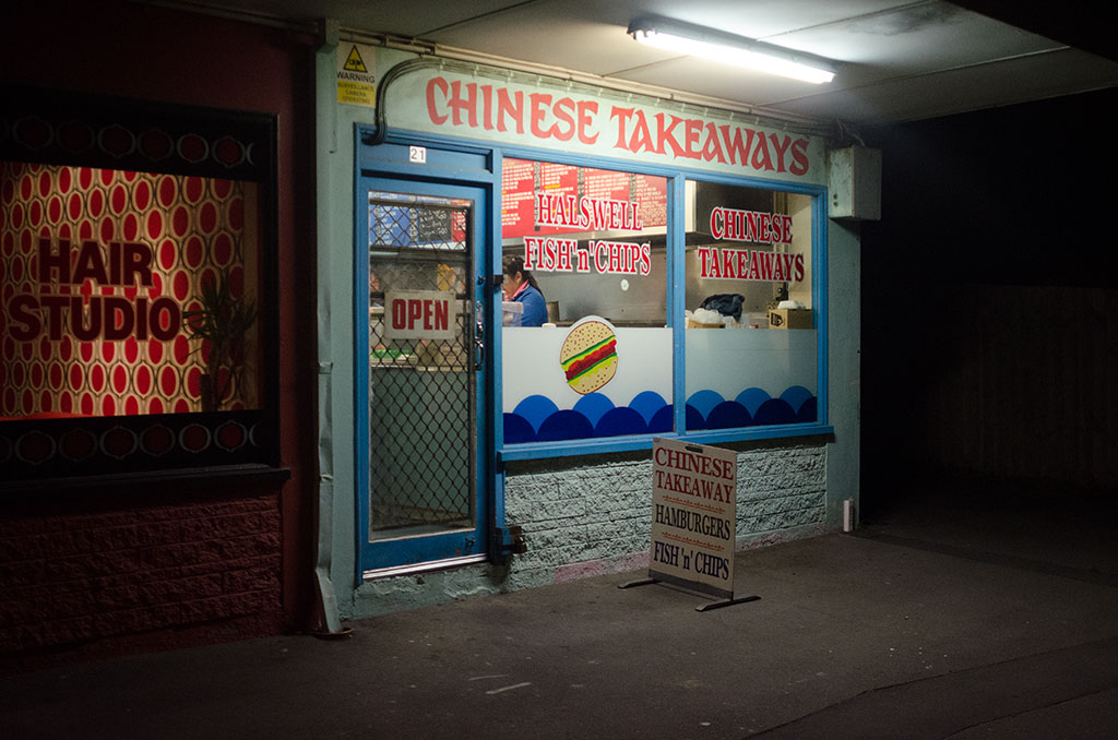 Image of Chinese Takeaways, Halswell Fish and Chips, Lillian Street. 17-04-2015 9:14 p.m.