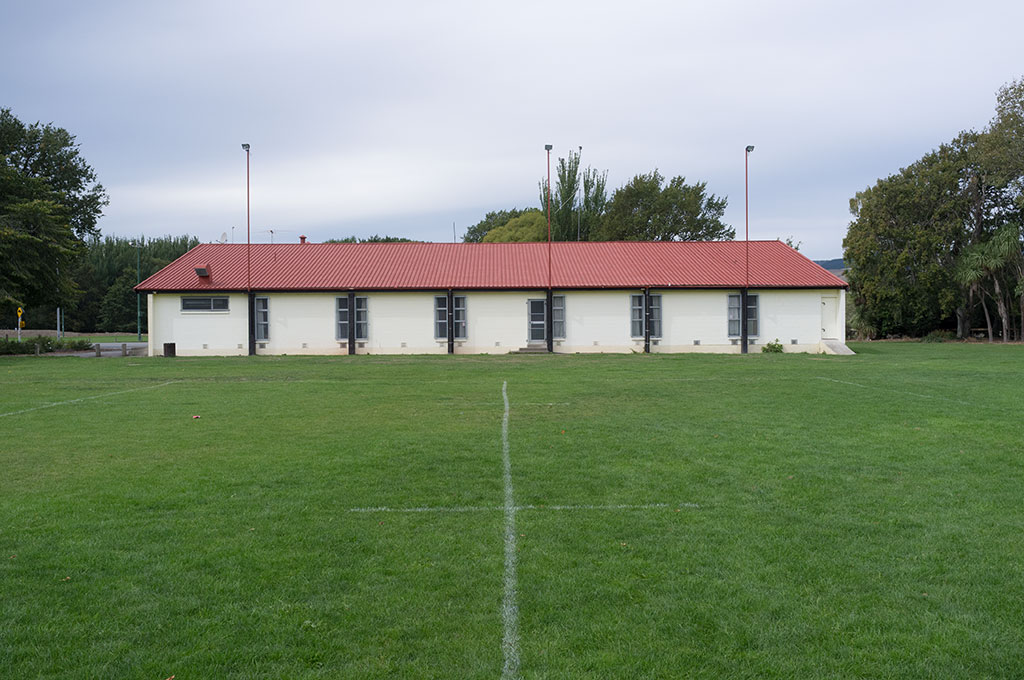 Image of Halswell Hornets Rugby League Club rooms at Halswell Domain. 25-03-2015 12:44 p.m.