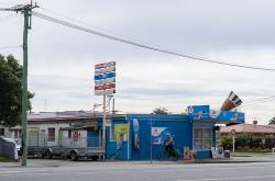 Thumbnail Image of Man cycling past Halswell Convenience store