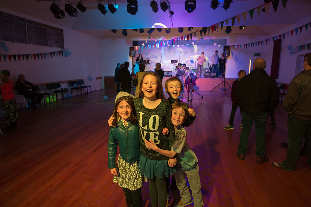 Image of Children at the Winter Dance at the Halswell Community Hall. 8/08/2015 19:25