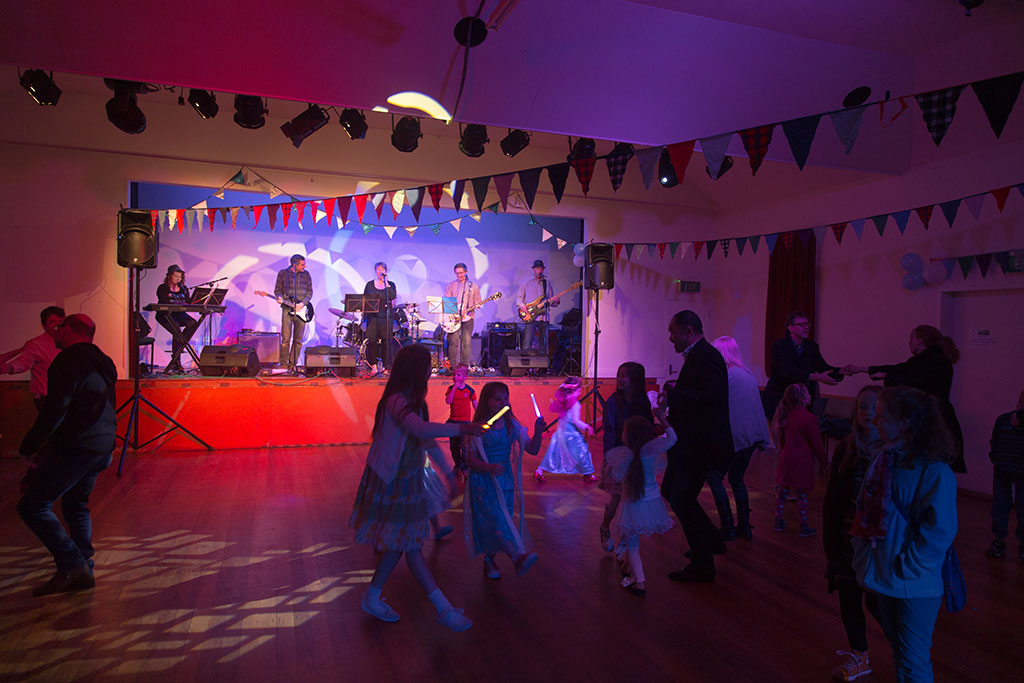 Image of Audience dancing at the Winter Dance at the Halswell Community Hall. 8/08/2015 19:38