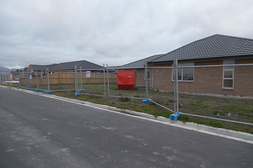 Image of New houses in a subdivision in Wigram in development. 24/06/2015 16:45