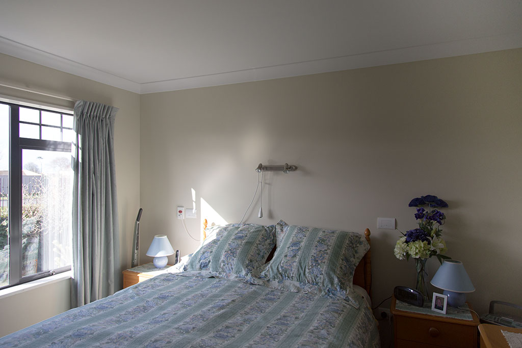 Image of Bedroom, retirement village town house in Aidanfield. 28/07/2015 13:38