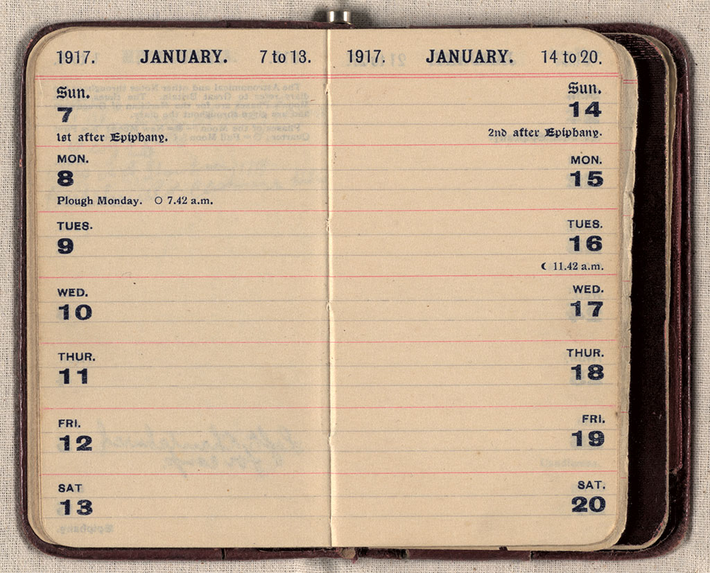 Image of Diary 1917