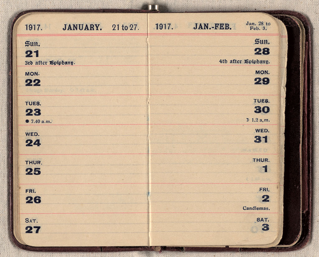 Image of Diary 1917