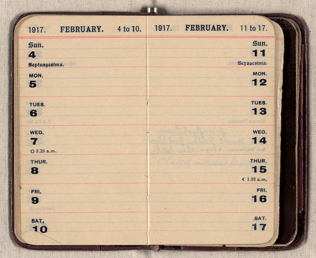 Image of Diary 1917