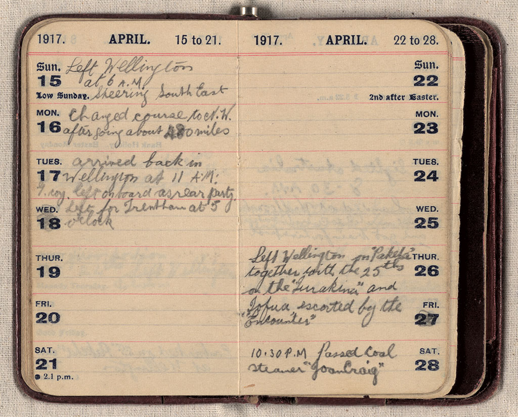 Image of Diary 1917