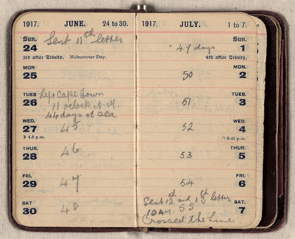 Image of Diary 1917