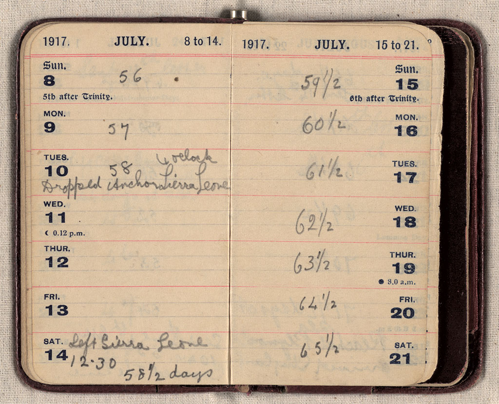 Image of Diary 1917