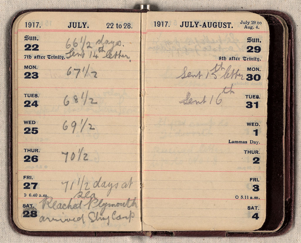 Image of Diary 1917