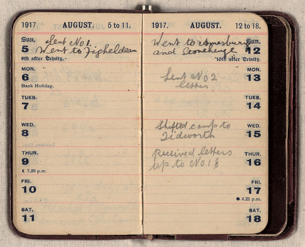 Image of Diary 1917