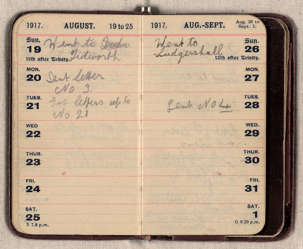 Image of Diary 1917