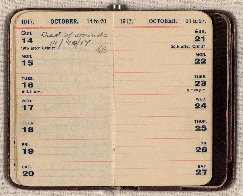 Image of Diary 1917