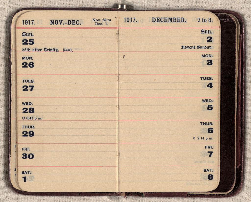 Image of Diary 1917