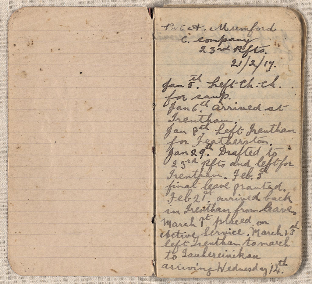 Image of Diary 1917