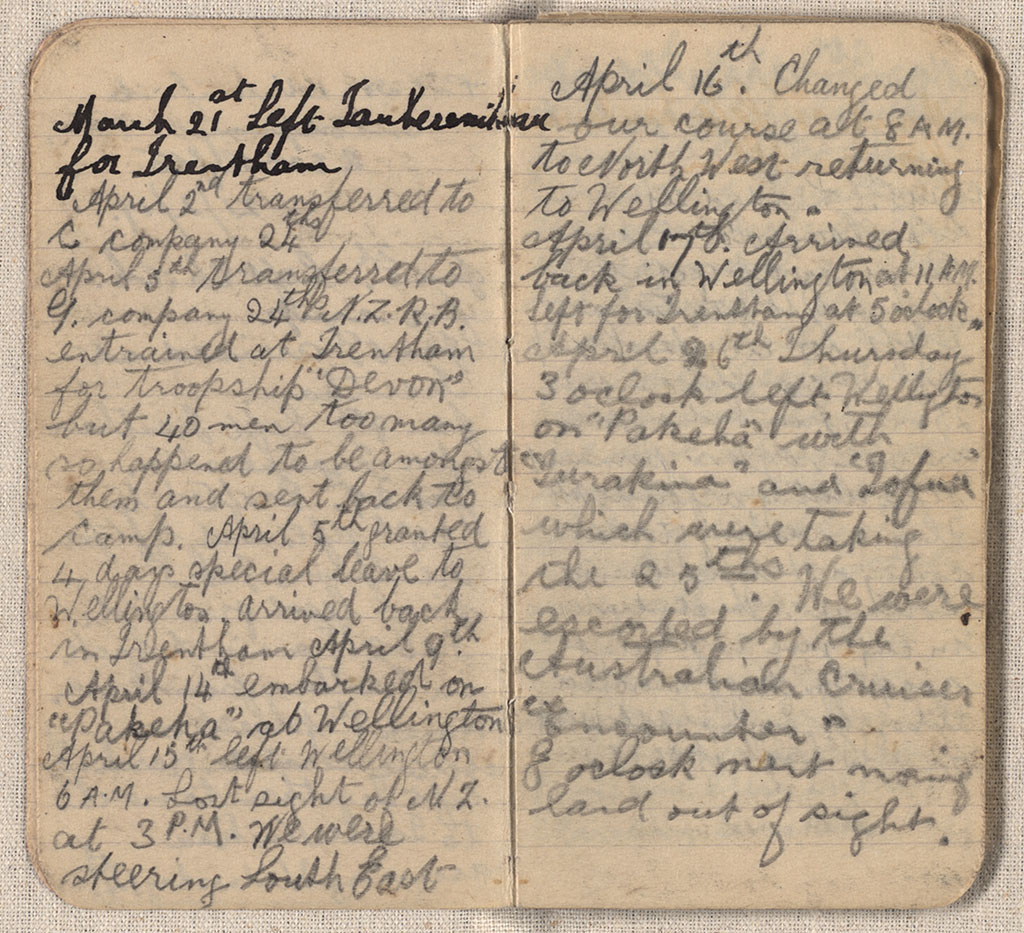 Image of Diary 1917