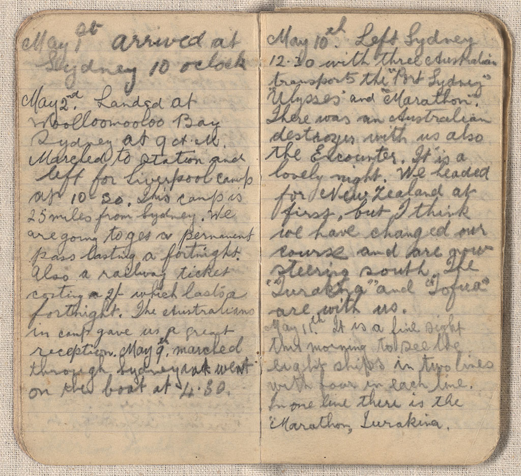 Image of Diary 1917
