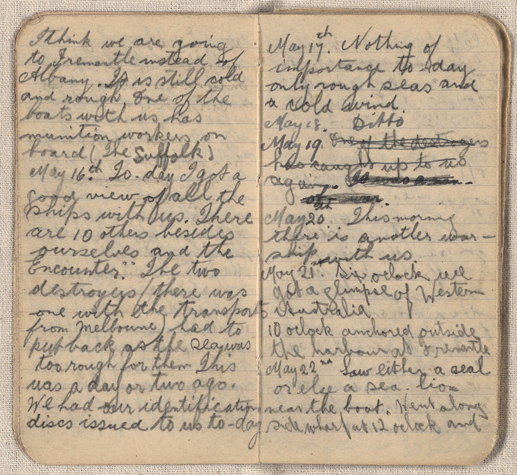 Image of Diary 1917