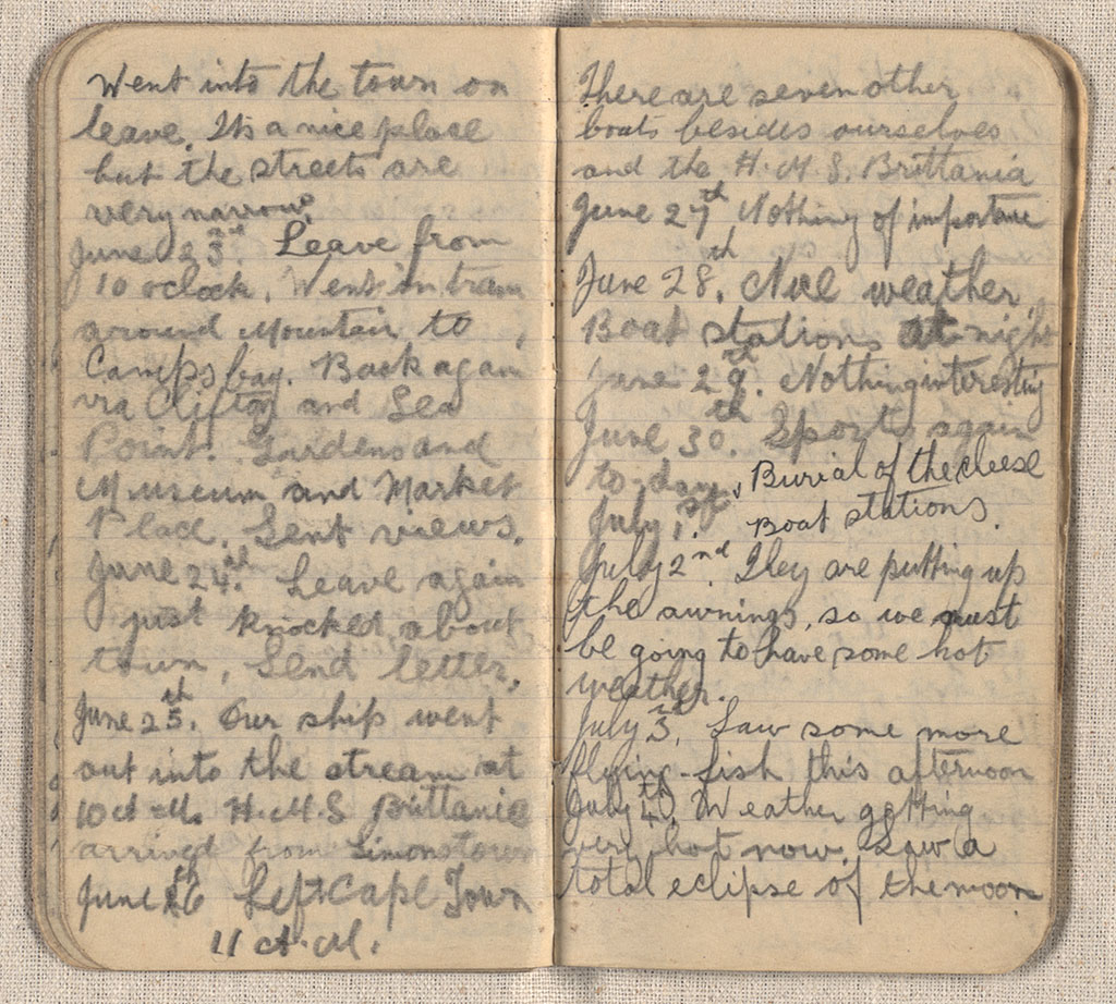 Image of Diary 1917