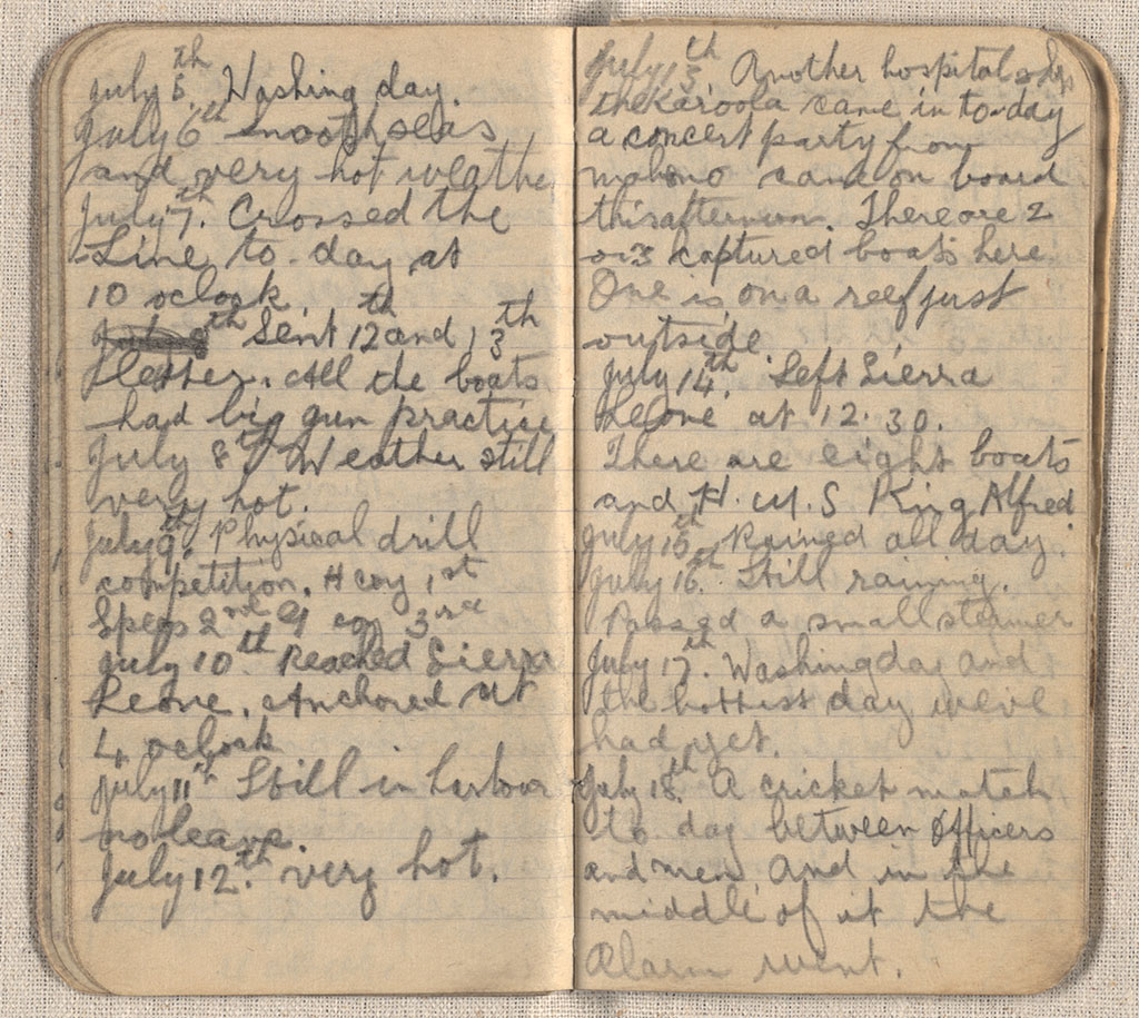 Image of Diary 1917