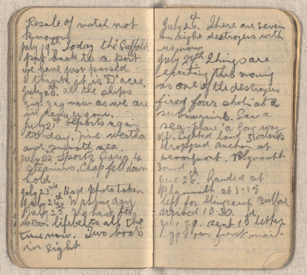 Image of Diary 1917