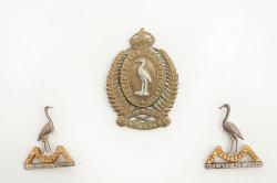 Thumbnail Image of Badge set, 1st (Canterbury) Regiment.