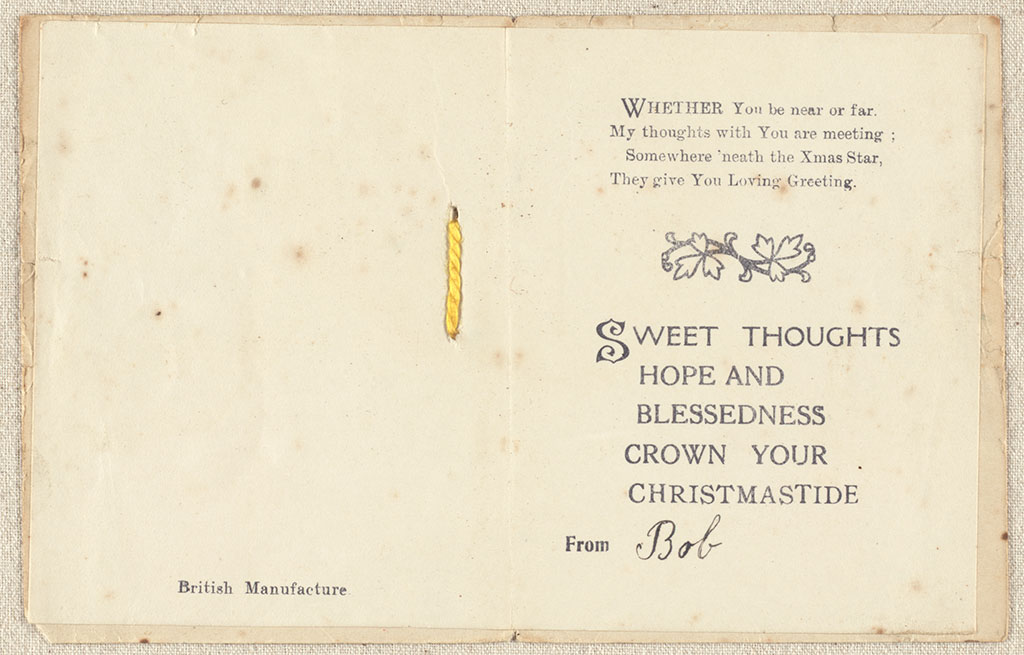 Image of Christmas card [circa 1910-1920]