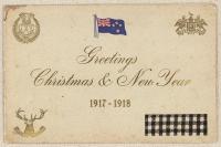 Thumbnail Image of Christmas card, Canterbury Mounted Rifles