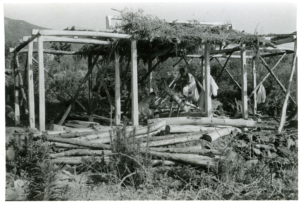 Image of House construction 1951-1952.