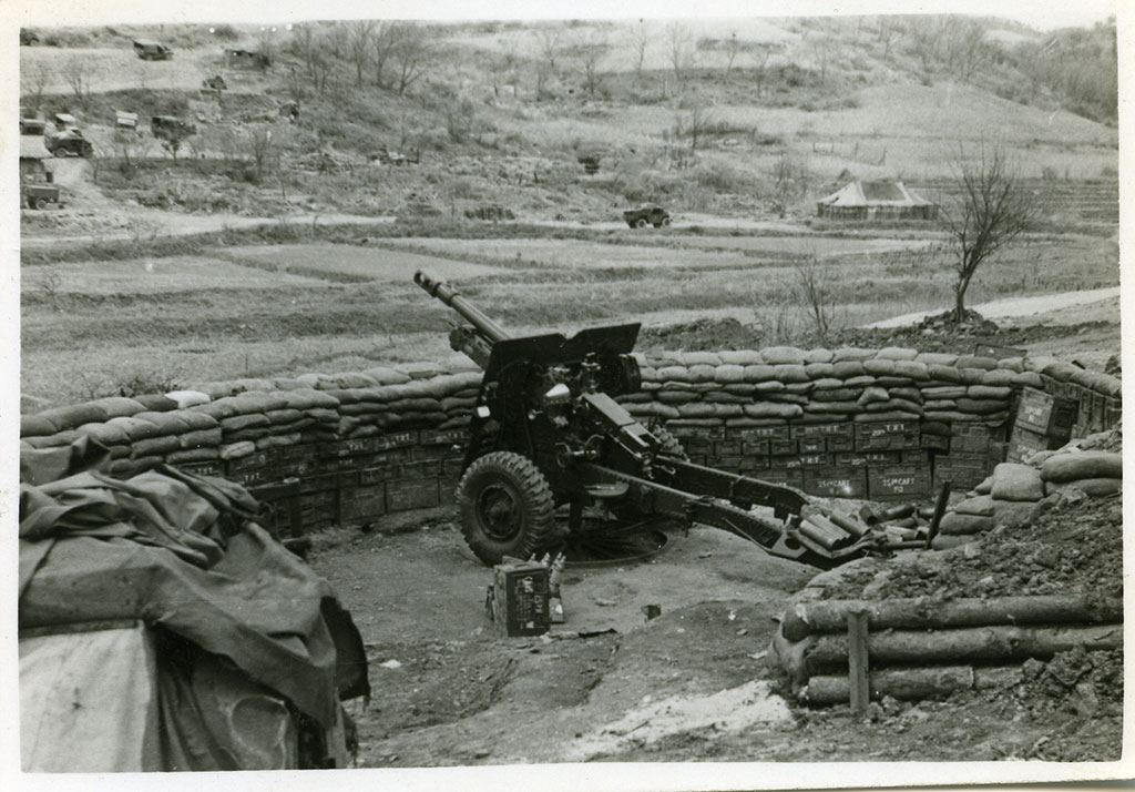 Image of Gun position 1951-1952.