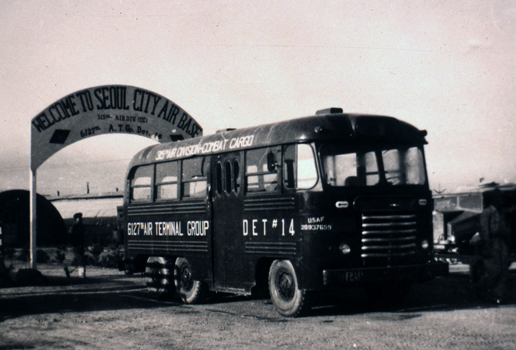 Image of Bus, 6127th Air Terminal Group 1951-1952.