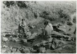 Thumbnail Image of Young helpers washing clothes