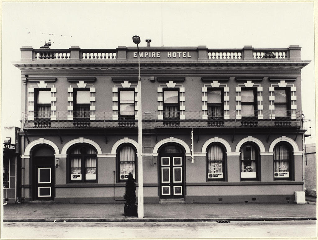 Image of Empire Hotel. 9-11 London Street, Lyttelton. 1980-81