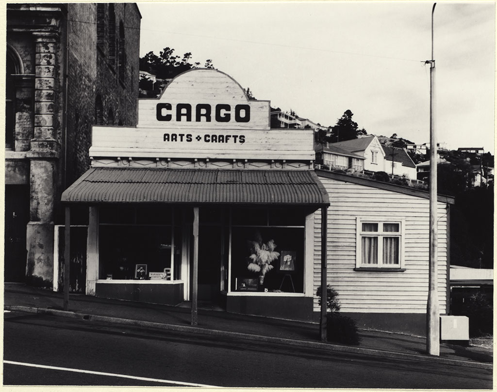 Image of Cargo, arts + crafts. 20 Oxford Street, Lyttelton. 1980-81