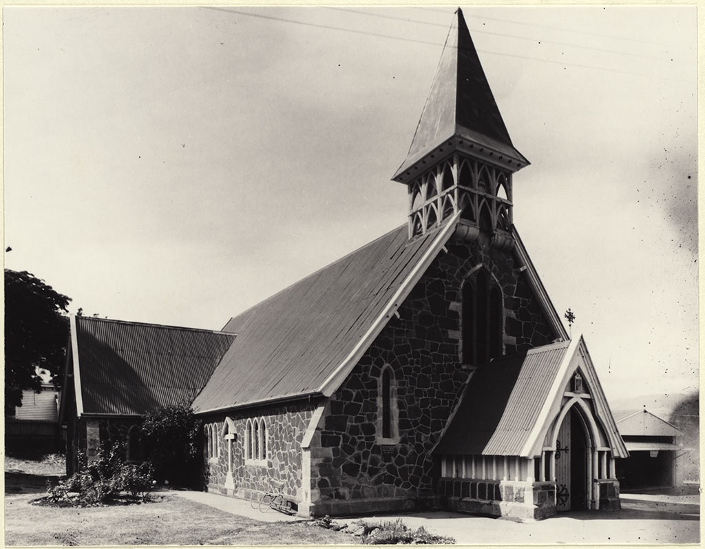 Image of Holy Trinity Anglican Church. 17 Winchester Street, Lyttelton. 1980-81