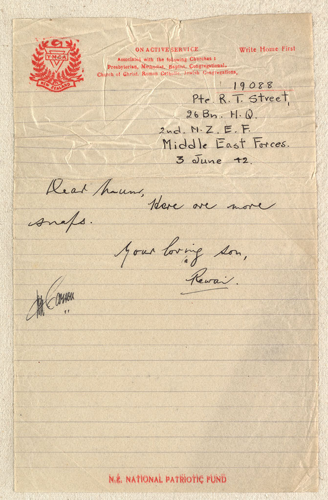 Image of Dear Mum 3 June 42