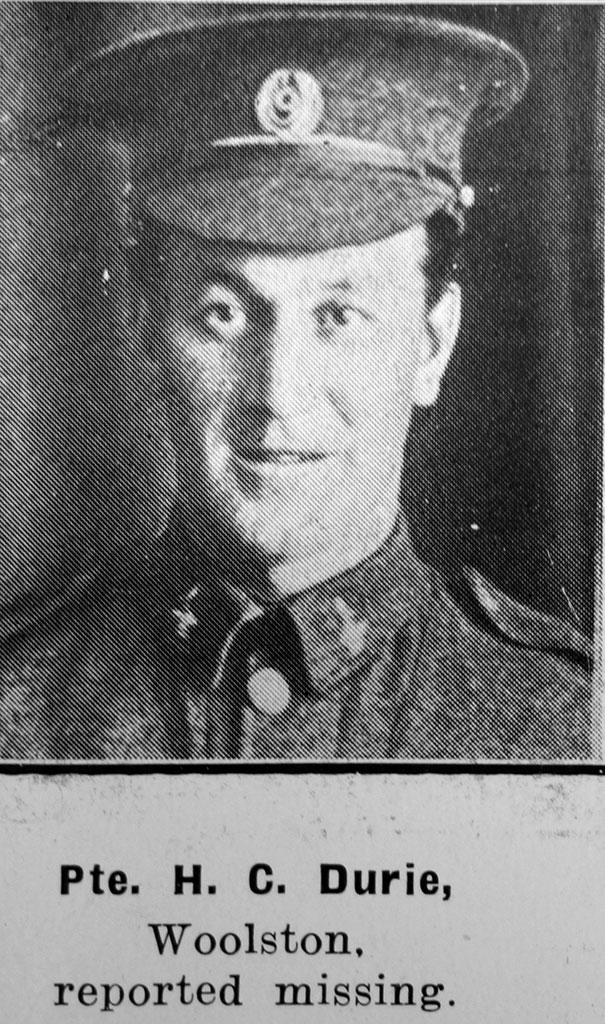 Image of Henry Durie 10/1/1917