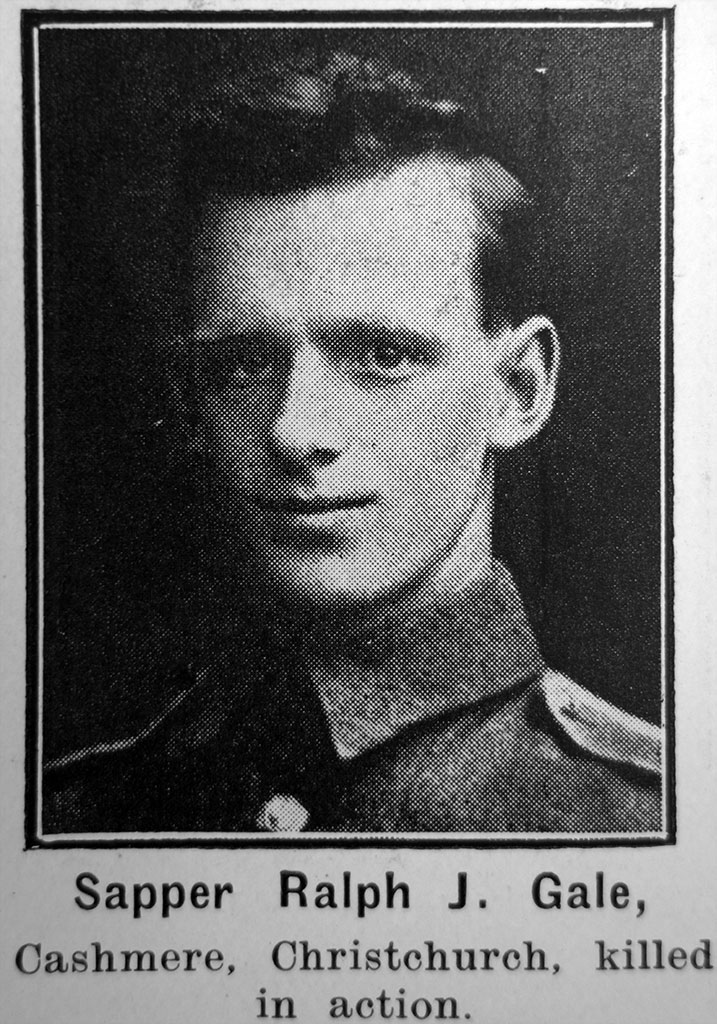 Image of Ralph Jocelyn Gale 25/10/1916
