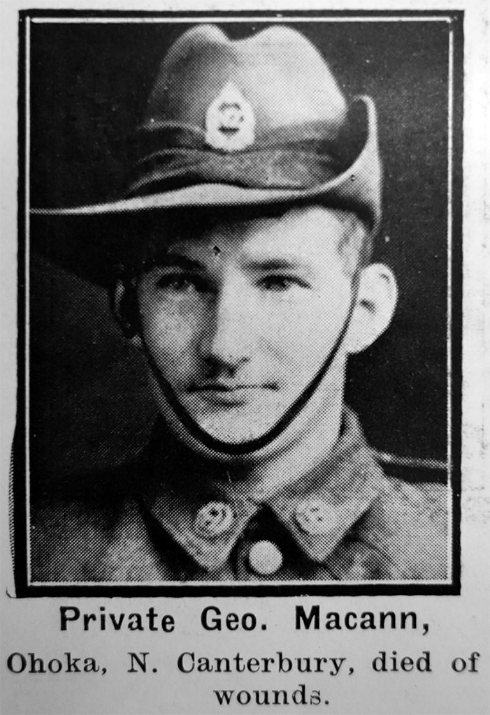 Image of George MacAnn 9/8/1916